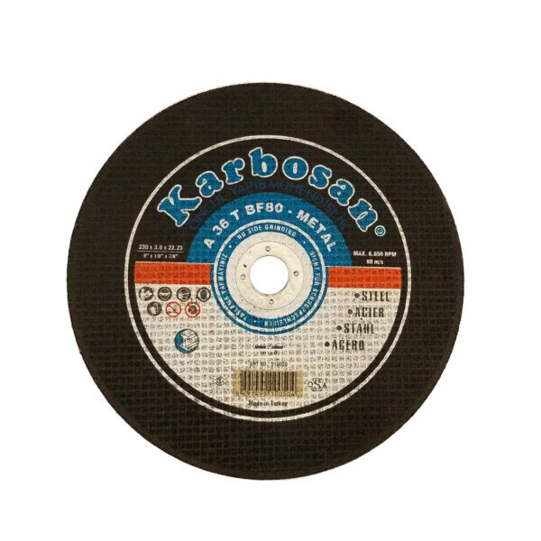 Karbosan NK Metal Kesici Disk 230 x 3 x 22 mm