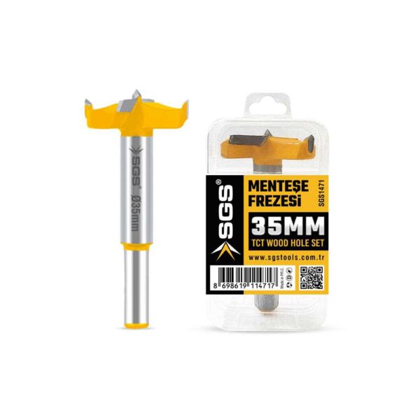 Sgs 1471 Tas Menteşe Freze Bıçağı 35mm