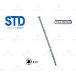 Buldeks Kapı Pencere Montaj Vidası 7.5 x 200 (20cm)