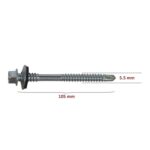 STD Trapez Çatı Panel Vidası 5,5x105 - Görsel 2