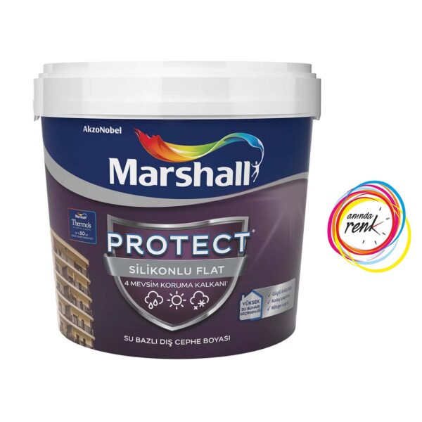 Marshall Protect Silikonlu Dış Cephe Boyası 15 Lt