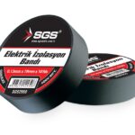 Sgs 2950 İzole Bant Elektrik İzolasyon Bandı Siyah