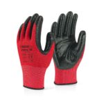 Sgs 7110 Zebra Örme Nitril İş Eldiveni No:10