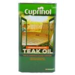 Cuprinol CX Doğal Su Bazlı Tik Yağı 5 Lt - Made In ENGLAND