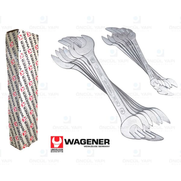 Wagener 12 Parça Uzun Paso Açık Ağız Anahtar Takımı 6-22mm