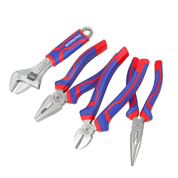 Workpro Wp201009 Pense - Kurbağacık Seti 4 parça 160mm