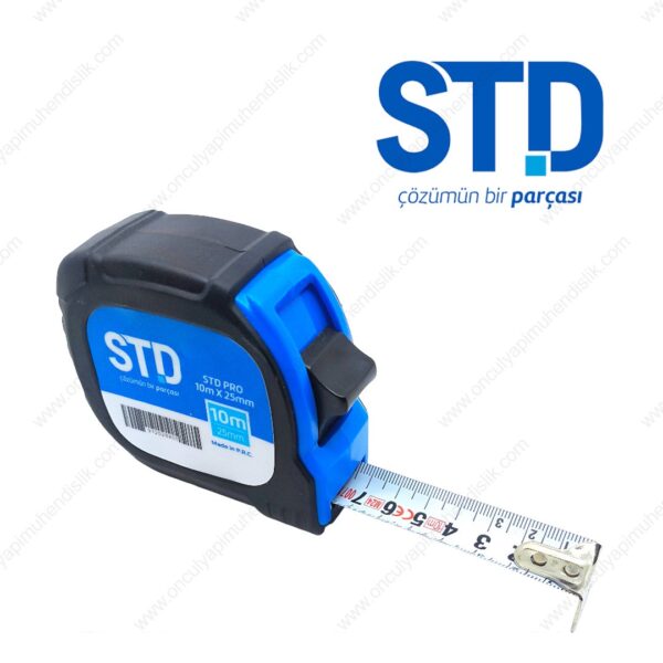 STD Pro Şerit Metre 10mt x 25mm