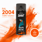 Selsil Rainbow Colors Akrilik Sprey Boya 400ml Ral 2004 Turuncu