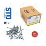 STD 4x25 Sunta Mdf Ahşap Vidası 500 Adet
