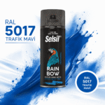 Selsil Rainbow Colors Akrilik Sprey Boya 400ml Ral5017 Trafik Mavi