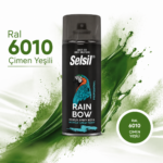 Selsil Rainbow Colors Akrilik Sprey Boya 400ml Ral6010 Çimen Yeşili
