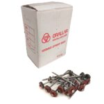 Orallar Metal Oynar Başlı Çatı Çivisi Kırmızı 10cm 2,5 Kg 190 Adet