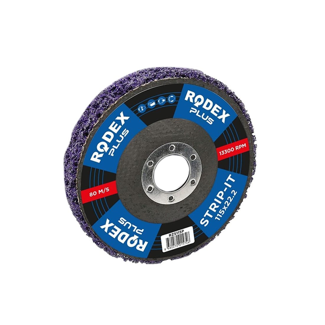 Rodex-Rzs115P-Mor-Boya-Pas-Kazima-Meta-1228C5-Jpg.jpg Rodex Rzs115P Boya Pas Kazıma Metal Parlatma Diski 115Mm - Görsel 1