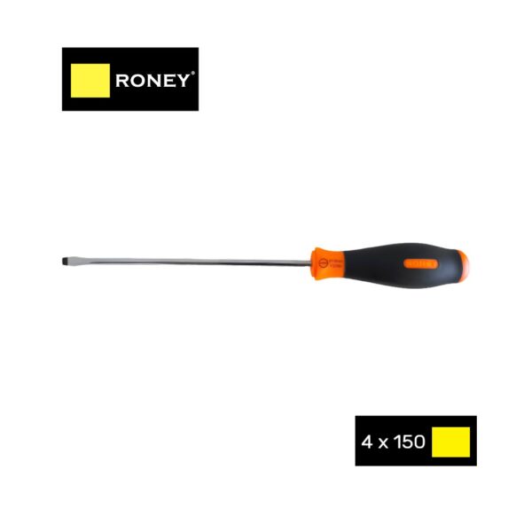 Roney 4X150 Uzun Düz Tornavida