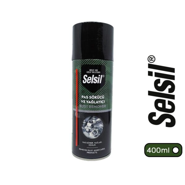 Selsil Pas Sökücü Ve Yağlayıcı Sprey 400ml