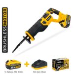 Sgs 5565 20V 4A Akülü Tilki Kuyruğu Kömürsüz 1x4Ah Akü