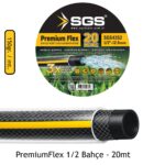 Sgs 4352 Premiumflex 1/2 Bahçe Hortumu 20mt