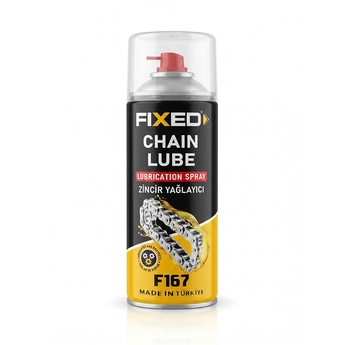 6055F167_1 Sgs Fixed F167 Zincir Yağlayıcı Sprey 400 Ml - Görsel 1
