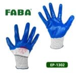 Faba Ep-1302 Nitril Kaplı Polyester Eldiven No:10/Xl